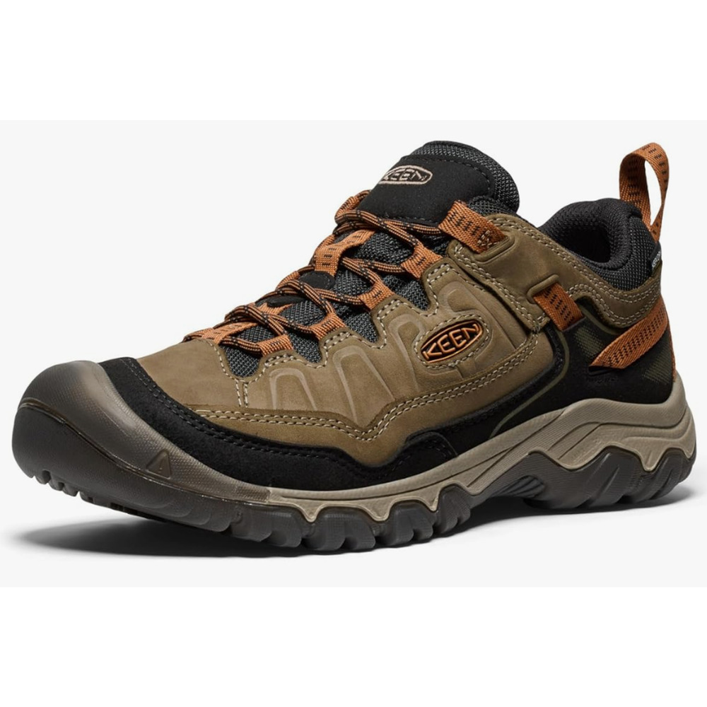 KEEN Men's Targhee 4 Low Height Durable Waterproof Hiking Shoes, US 12 wide